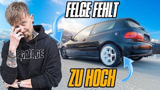 Fahrwerk amp Felgen Drama  Totaler Reinfall am Honda Civic Umbau [upl. by Nomsed303]