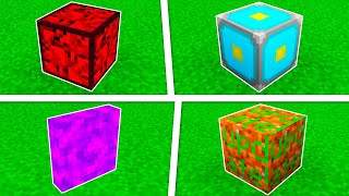 🔒 BLOCOS amp ITENS SECRETOS E ESCONDIDOS NO MINECRAFT PE Bedrock PS4 Xbox One Windows 10 Celular [upl. by Achilles787]