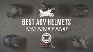 Best ADV amp Dual Sport Motorcycle Helmets  2020 [upl. by Iadrahs183]