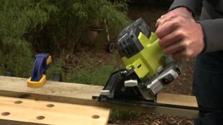 RYOBI 18V Circular Saw RWSL1801 [upl. by Yllek]