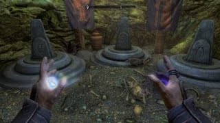 SKYRIM  ASHFALLS TEAR Entrance Pillar Puzzle Solution [upl. by Sidoma]