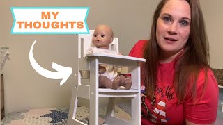 Watch BEFORE You Buy Melissa amp Doug Play High Chair Review [upl. by Alyakcm]