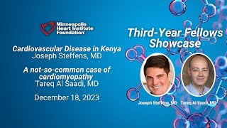 ThirdYear Fellows Showcase  Tareq Al Saadi MD  Joseph Steffens MD [upl. by Thorstein424]