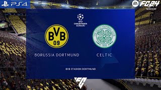 FC 24  Borussia Dortmund VS Celtic FC  UEFA Champions League [upl. by Dorfman]