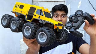 RC Amphibious Car Unboxing amp Testing 🔥🔥 8 wheels Remote control Car  Shamshad MAKER [upl. by Emmeram]