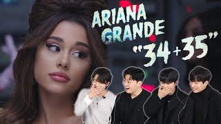 아리아나 그란데 신곡 뮤비를 본 남자들 반응 Ariana Grande  3435 MV Reaction [upl. by Monsour]