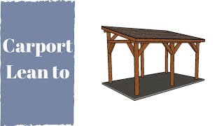 How to build a carport [upl. by Nwavahs]