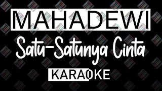 Mahadewi  Satu Satunya Cinta MIDI KARAOKE 16 bit by Midimidi [upl. by Burnsed]