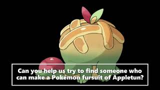 Appletun Pokemon Fursuit Idea Sword amp Shield [upl. by Tabber]