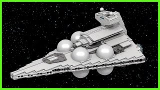 Lego Interdictorclass Star Destroyer  Star Wars [upl. by Kumler]