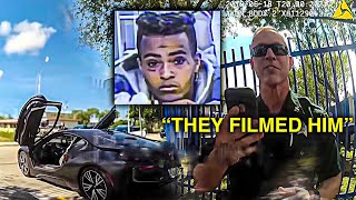 The XXXTentacion Crime Scene Bodycam Footage is Heartbreaking [upl. by Otiv]