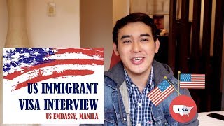 US VISA APPLICATION US Embassy Interview Experience  Tips for Filipinos [upl. by Ynnaffit]