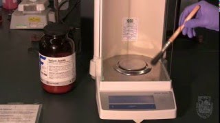 How to Operate an Analytical Balance HD 1080p [upl. by Sel868]