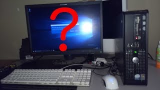 Can A 10 Year Old Dell Optiplex 745 Run Windows 10 at 64 bit [upl. by Yeslaehc]