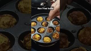 Non fried Ghiya Kofte food kitchenqueen youtubeshorts viralshort [upl. by Azaleah349]