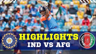 IND vs AFG Match Highlights  India vs Afghanistan Match Highlights  T20 World Cup 2024 Highlights [upl. by Symons]