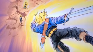 Android 18 Breaks Vegetas Arm With One Powerful Kick DBZ KAI [upl. by Eram709]