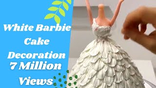 Barbie Doll Cake Decorating Ideas Dotiyalashish Shorts [upl. by Tenrag]