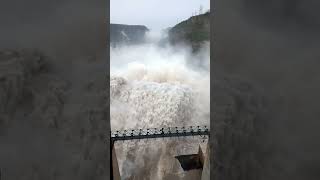 Dam overflow ogee spillway  civil engineering study video [upl. by Carley857]