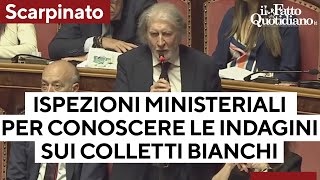 Lallarme di Scarpinato quotIspezioni ministeriali per conoscere le indagini sui colletti bianchiquot [upl. by Atilegna]