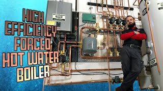 High Efficiency Boiler Installation and Explanation [upl. by Akelahs]