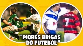 CRAVAMOS AS MAIORES BRIGAS DA HISTÓRIA DO FUTEBOL [upl. by Thorner]