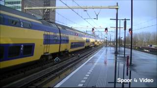 Aankomst VIRM 8638 in Station Almere Centrum [upl. by Ytsur]