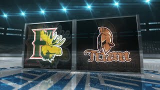 Playoff Highlights Round 1  Game 3 Mooseheads  Titan [upl. by Somar673]