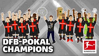 Bayer Leverkusen are DFBPOKAL CHAMPIONS 2024 🏆 The Winner Song 🎵  Powered by 442oons [upl. by Ahsyek]