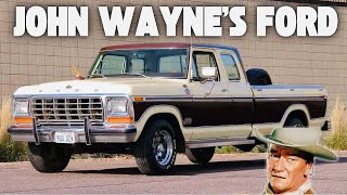 The BEST Ford Truck from the LEGENDARY John Wayne [upl. by Eillam]