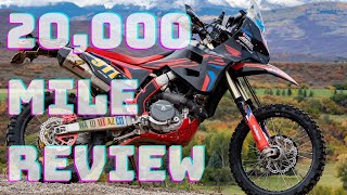 Honda CRF450L 20000 Mile Review [upl. by Suneya]