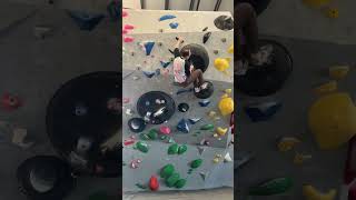 Heel hook heavy V7 bouldering [upl. by Nyvek]