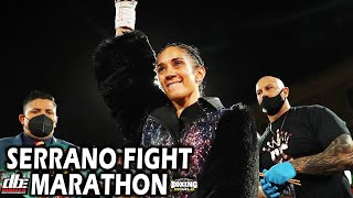 Amanda Serrano FULL FIGHT Marathon  3 Full Fights  BOXING WORLD [upl. by Mohr44]