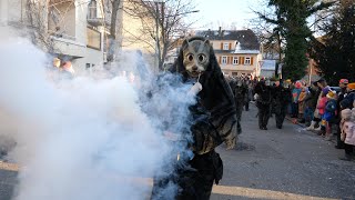 Fasnet Umzug in Pfullingen Teil2 Überregionaler Narrenumzug [upl. by Redneval818]