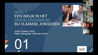 Webinar  Hoe is het gesteld met het middelengebruik van onze jongeren [upl. by Florence]