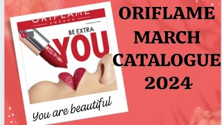 ORIFLAME  MARCH 2024 FULL CATALOGUE [upl. by Laicram838]