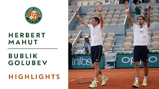 PH Herbert  NMahut vs A Bublik  A Golubev  Final Highlights  RolandGarros 2021 [upl. by Aremaj]