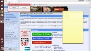 How to Download and Use Auto Typer [upl. by Ninazan]