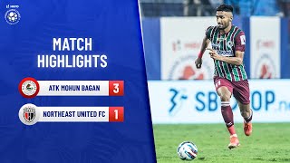 Highlights  ATK Mohun Bagan FC 31 NorthEast United FC  Match 89  Hero ISL 202122 [upl. by Jane]