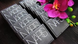 Mis Coloretes NARS  Swatches [upl. by Dewar]