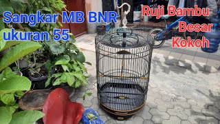 SPESIFIKASI SANGKAR MURAI BNR size 55 Klasik [upl. by Anaicilef]