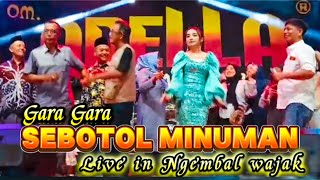 🔵 GARA GARA SEBOTOL MINUMAN  Tasya Rosmala Adella‼️Live in Ngembal Wajak Malang [upl. by Atilrep]