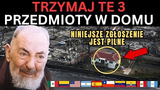 PILNE WIADOMOĹšÄ† DZIEWICY MARYI DZIĹš ZACHOWAJ TE 3 ELEMENTY ABY UWOLNIÄ† SWĂ“J DOM OD ZĹA [upl. by Alleinad]