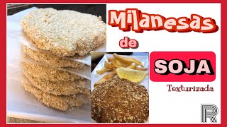 👉🏻👀MIRA Que MILANGA 💥MILANESAS de SOJA texturizada shorts [upl. by Cyd452]