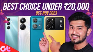 Best Phones Under 20000 in OctoberNovember 2023  Updated List😍  Diwali Sales🪔 [upl. by Abbie341]