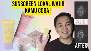 REVIEW SUNSCREEN LOKAL  NOERA OHMYSKIN BYZOE  REVIEW JUJUR SUNSCREEN LOKAL [upl. by Einnol]