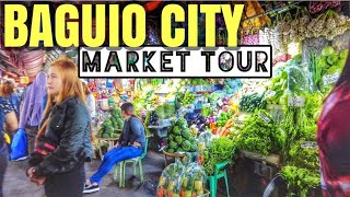 【4K】BAGUIO CITY PUBLIC MARKET  WALKING TOUR [upl. by Cilurzo]