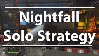 Ultimate Solo Strategy  Nightfall Call Of Duty Ghosts Extinction [upl. by Llecrad]