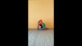 Die Taube kapotāsana  die schöne Kreisbewegung [upl. by Lansing429]