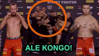 WAŻENIE I F2F  PRIME MMA 3 BAGIETA ROBALINI DON KASJO KAMERZYSTA RATAJ TARZAN OLEJNIK [upl. by Akiem]